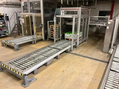 Översiktsbild av 1995 Inter system 128k-01 Pallet stacker